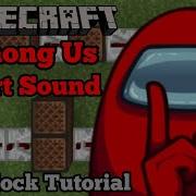 Among Us Start Sound Minecraft Note Block Tutorial