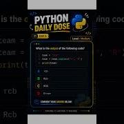 Python Daily Dose Day 5 Can You Guess The Output Python Rcb