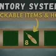 Unity INVENTORY SYSTEM Tutorial 3 Stackable Items Hotbar
