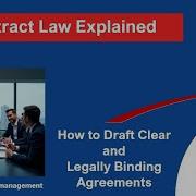 Contract Drafting 101 What Are The 4 Key Elements