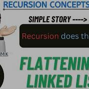Flattening A Linked List Magic Of Recursion Recursion Concepts And Questions Video 13