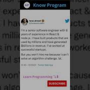 Senior Software Engineer Shorts Softwareengineer Knowprogram