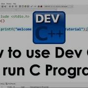 How To Use Dev C How To Run C Program In Dev C With Example