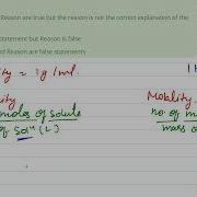 A For A Given Solution Density 1 Gm Ml Molality Is Greater Than Molarity R Molarity Involv