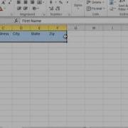 Excel 2010 Tutorial Creating A Table Microsoft Training Lesson 23 1
