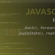 Curso Javascript History Back Forward Go PushState ReplaceState