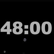 48 Minute Timer With Alarm Full Screen Minimalist Countdown HD ClockUnit