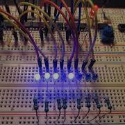 8 Bit Counter Using D Type Flip Flops