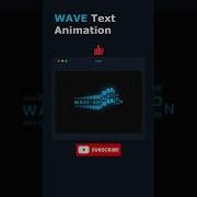 Text Wave Animation CSS Only Shorts Css Ytshorts