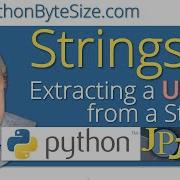 Extracting A URL From A Python String