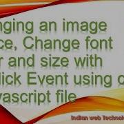 Changing An Image Source Attach JS And CSS File Include CSS And JS File Use Css Code In Javascript