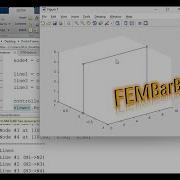 Программирование метода конечных элементов с использованием MATLAB Часть 41 FEMBarBeams 4