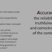 Evaluating Information The CRAAP Test