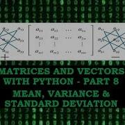 How To Find The Standard Deviation Variance And Mean P8