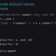 How To Provide Default Values For Parameters Swift For Complete Beginners