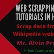 Python Code For Web Scraping Scrap Headline From Wikipedia