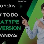 Change A Column Data Type In A Dataframe In Pandas Python Pandas Tutorial Astype Function