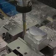 Milling Aluminium On LinuxCNC Converted Optimum MH50V Mill
