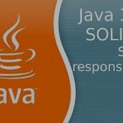 Урок Java 305 SOLID 2 Single Responsibility
