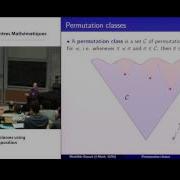 Mathilde Bouvel Studying Permutation Classes Using The Substitution Decomposition