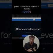 How To Integrate AI With Node Js Using Google Gemini Add Ai In Your Website
