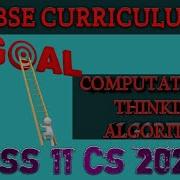 Computational Thinking Class11 Computer Science Algorithm Problem Solving Technique Python Chapter4