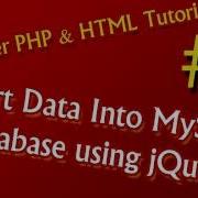2 Beginner PHP HTML Tutorial Insert Data Into MySQL Database Using JQuery AJAX PHP