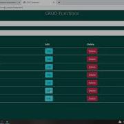CRUD Operations In JavaScript With Source Code Source Code Projects