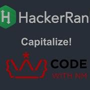 Capitalize HackerRank Python Solution CODE WITH NM