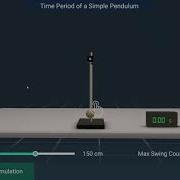 Measurement Of Time Time Period Of A Simple Pendulum