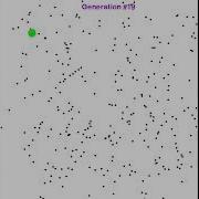 Dots Avoiding An Area Genetic Algorithm