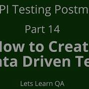 14 API Testing Data Driven Testing In Postman