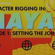 Character Rigging In Maya Episode 1 Setting The Joints