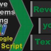 How To Reverse Text In Google Sheets Using Google Apps Script