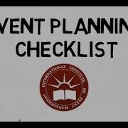 How To Create An Event Planning Checklist