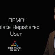 10 Delete Registered User Demo Javascript Node Js