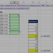 Excel Magic Trick 1187 Formula To Lookup Every 5th Item In A Column INDEX And ROWS Functions