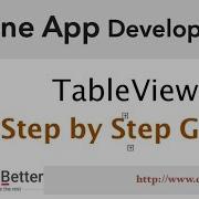 IPhone App Development Tutorials How To Use TableView