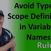 Rule 21 Avoid Type Or Scope Definitions In Variable Names