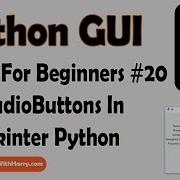 Creating RadioButtons In Tkinter Python Tkinter GUI Tutorial In Hindi 20