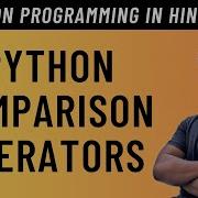 Python Comparison Operators In Hindi Tutorial 10