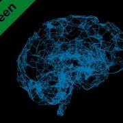 Green Screen 2 ANIMATIONS 2X For HUD Rotating Zoom Brain Animated With Plexus Best For AI