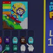 Pixel Flow Level 1407 Solution Walkthrough