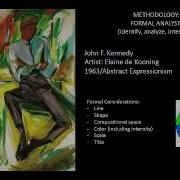 A Helpful Tutorial Practicing Formal Analysis With Modern Art