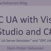 OPC UA With Visual Studio And C