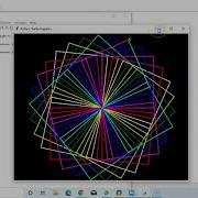 Square Spirograph In Turtle