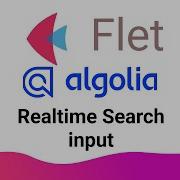 Flet Tutorial Realtime Search With ALGOLIA
