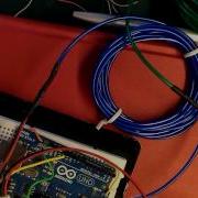 El Wire Fading Blue