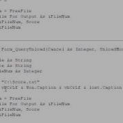 Visual Basic 6 0 Game