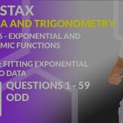 OpenStax Algebra And Trigonometry Chapter 6 Section 8 Fitting Exponential Models To Data